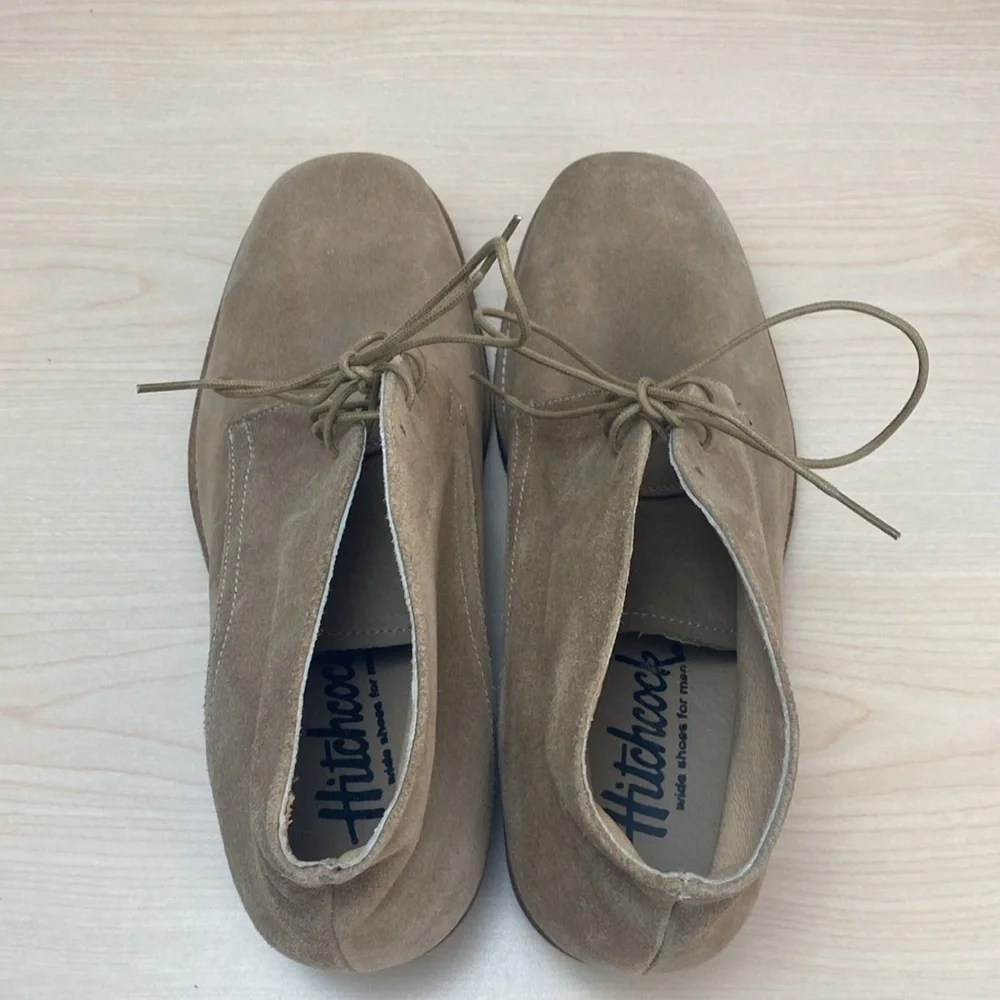 Hitchcock Kent Tan Suede Chukka Boot Size 9.5 Wide